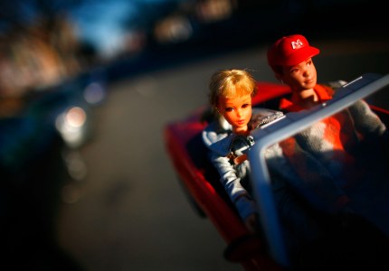 Barbie & her car