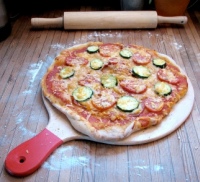 pizza and roller