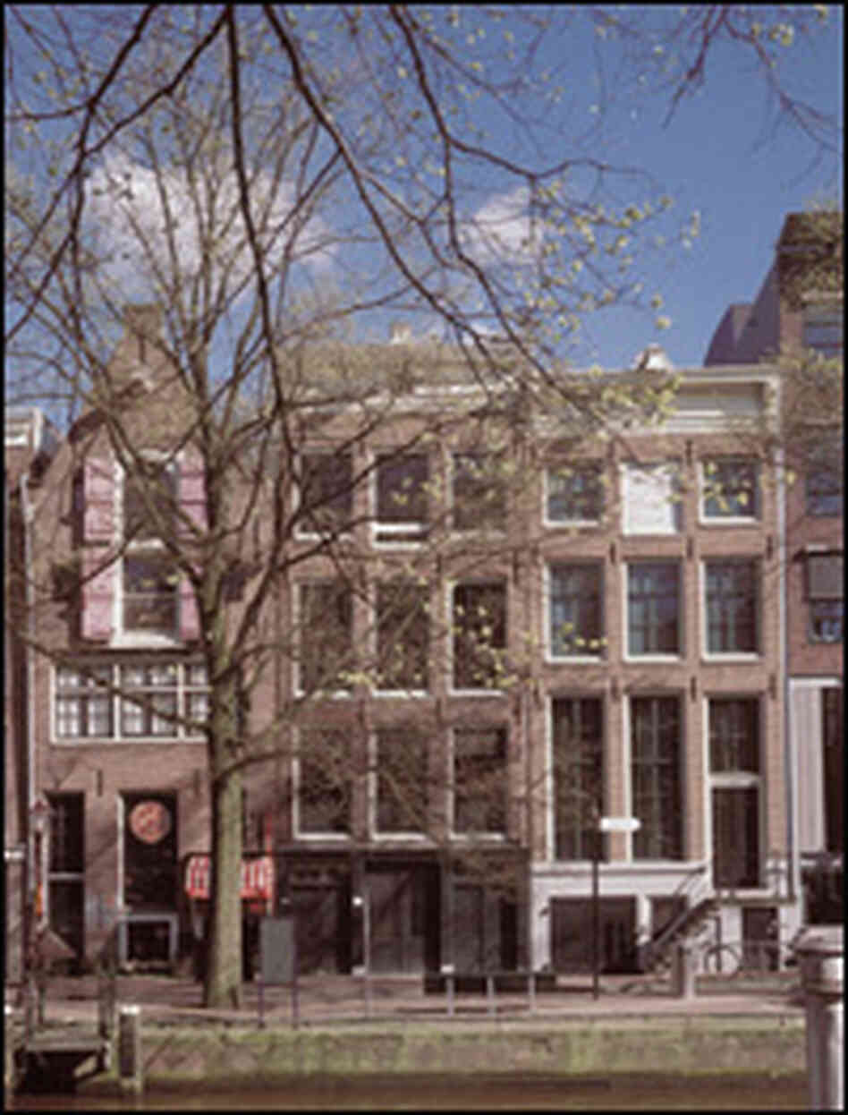 The Anne Frank house. The Anne Frank house.