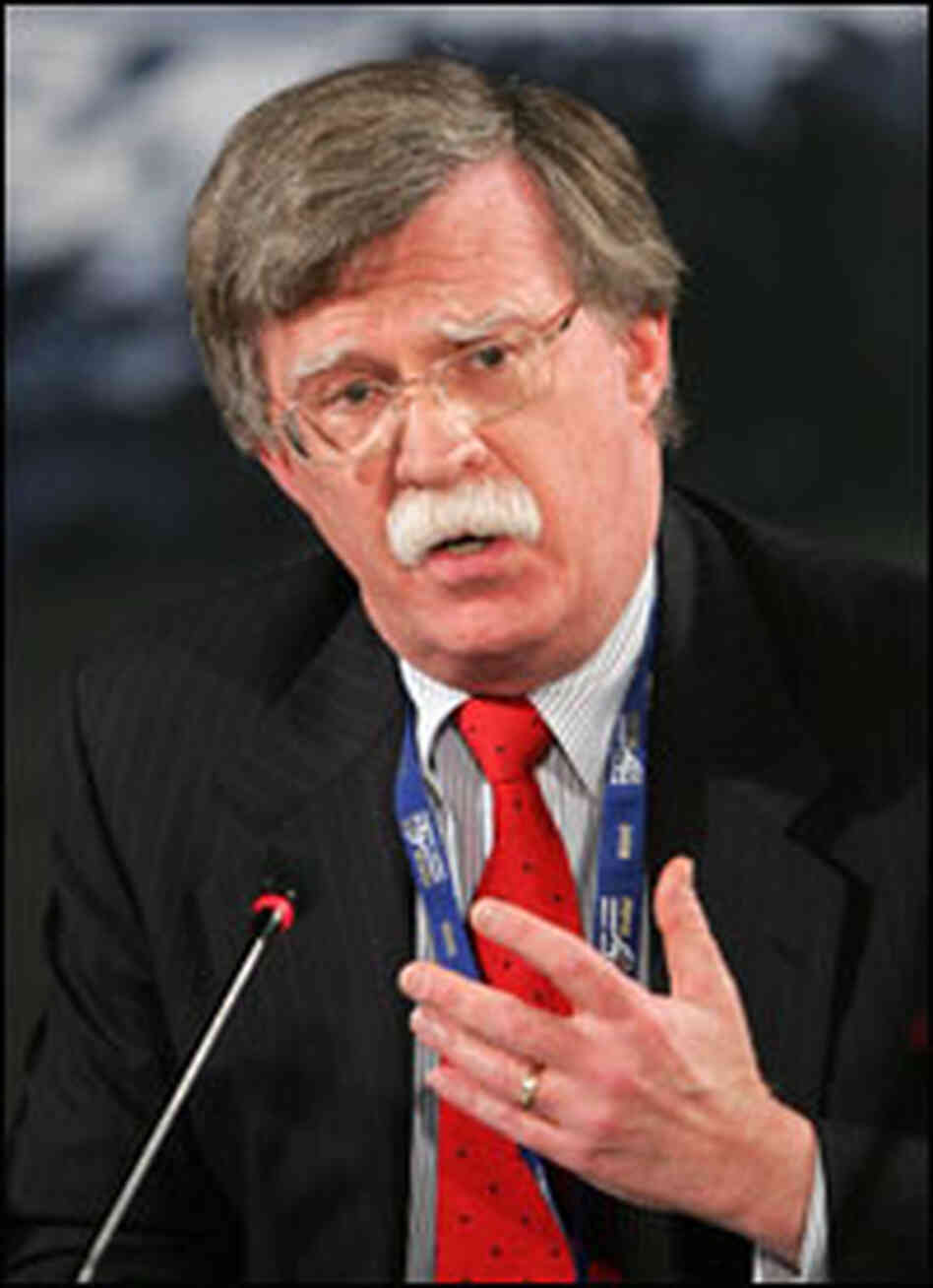 Former US ambassador to the United Nations John Bolton speaking at the Herzliya Conference in Januar Former US ambassador to the United Nations John Bolton speaking at the Herzliya Conference in Januar