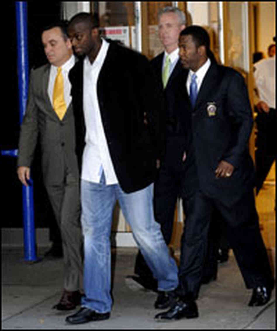 Plaxico Burress turned himself in Monday. Plaxico Burress turned himself in Monday.