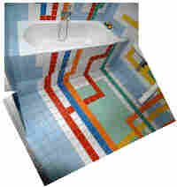Christoph Niemann's bathroom Christoph Niemann's bathroom