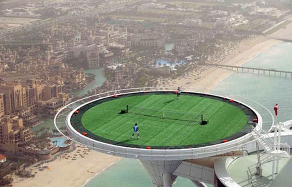 Helipad of the Burj Al Arab Helipad of the Burj Al Arab