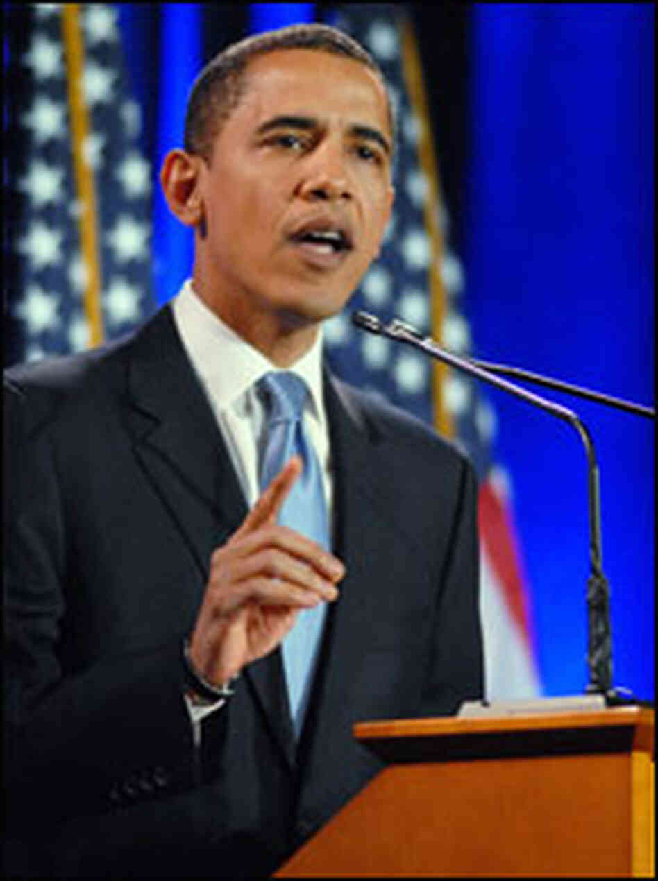 Sen. Barack Obama (D-Ill.) speaks about race and politics in Philadelphia. Sen. Barack Obama (D-Ill.) speaks about race and politics in Philadelphia.