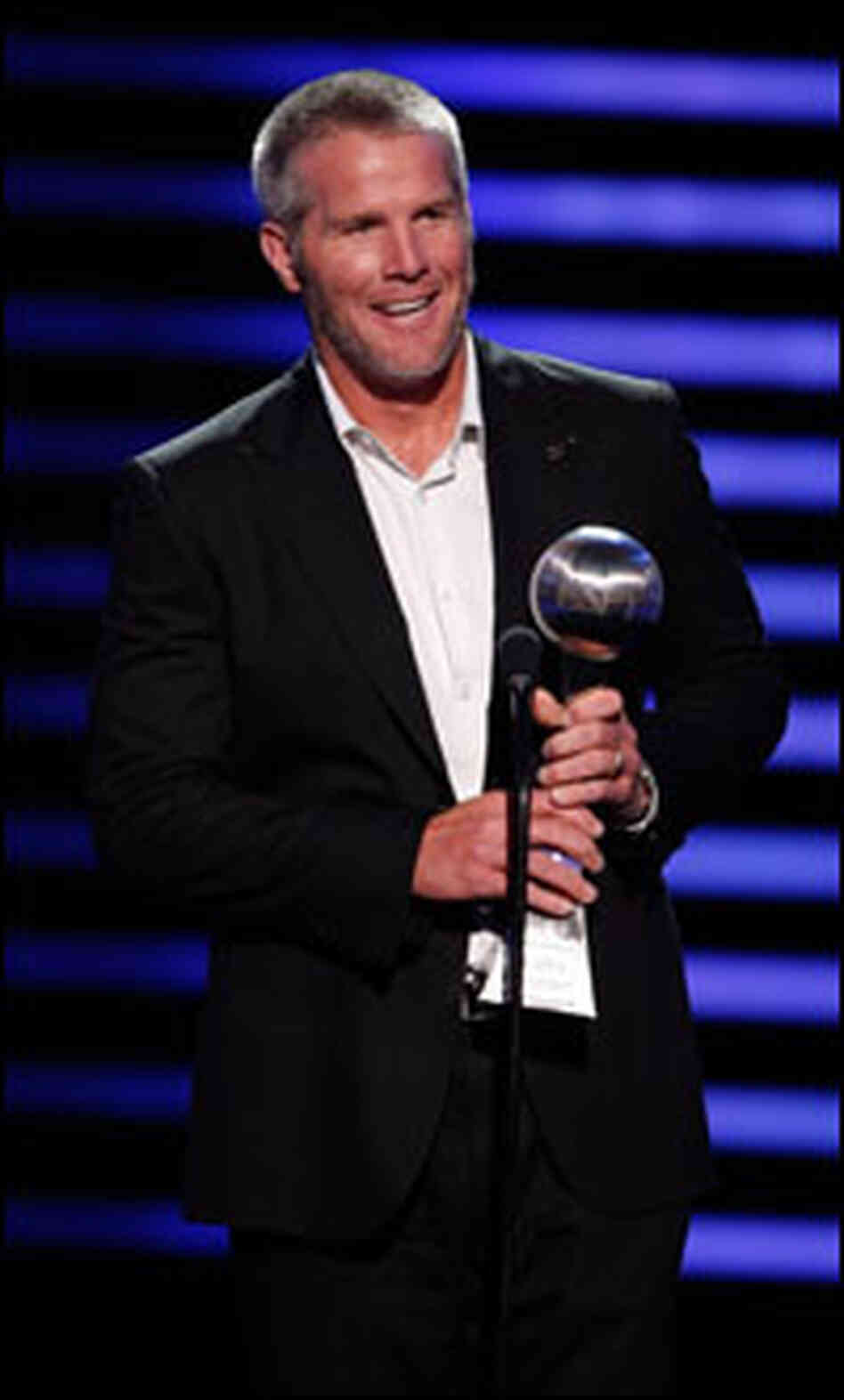 C'mon, Brett, can't you just be satisfied with an ESPY award? C'mon, Brett, can't you just be satisfied with an ESPY award?