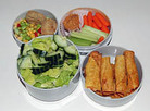 Mr. Bento lunch style. Mr. Bento lunch style.