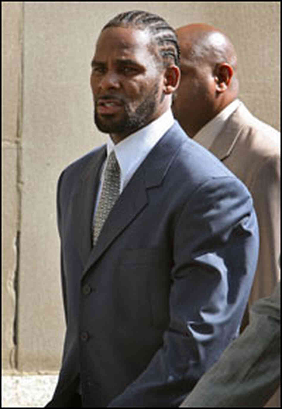 R. Kelly heads into the courthouse in May. R. Kelly heads into the courthouse in May.