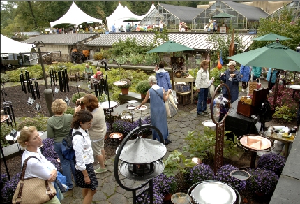 At the 2006 Gardenfair