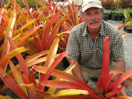 man of many plants
