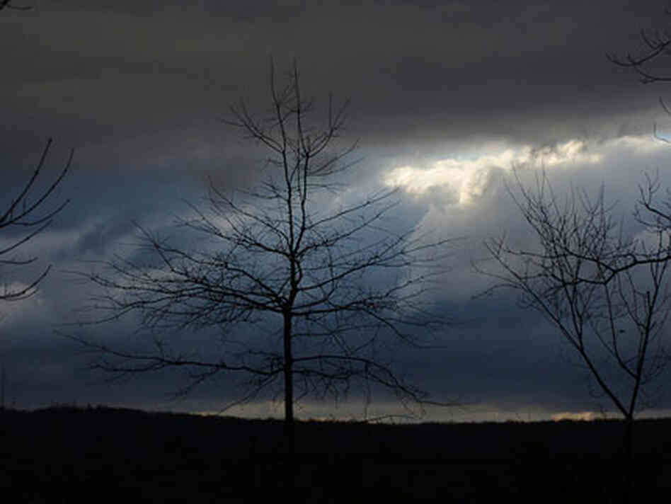 Christmas Day evening sky Christmas Day evening sky