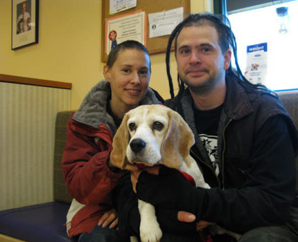 Dog Rescuers Joyce and Mike