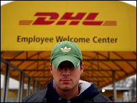 DHL hub in Wilmington, Ohio
