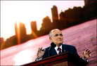 Former New York City Mayor Rudy Giuliani speaks on day three of the Republican National Convention Former New York City Mayor Rudy Giuliani speaks on day three of the Republican National Convention