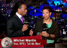 TMM host Michel Martin offers on-air analysis from the Democratic National Convention (DNC) floor TMM host Michel Martin offers on-air analysis from the Democratic National Convention (DNC) floor
