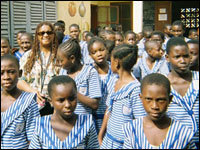 Wendy Johnson's travel to Africa
