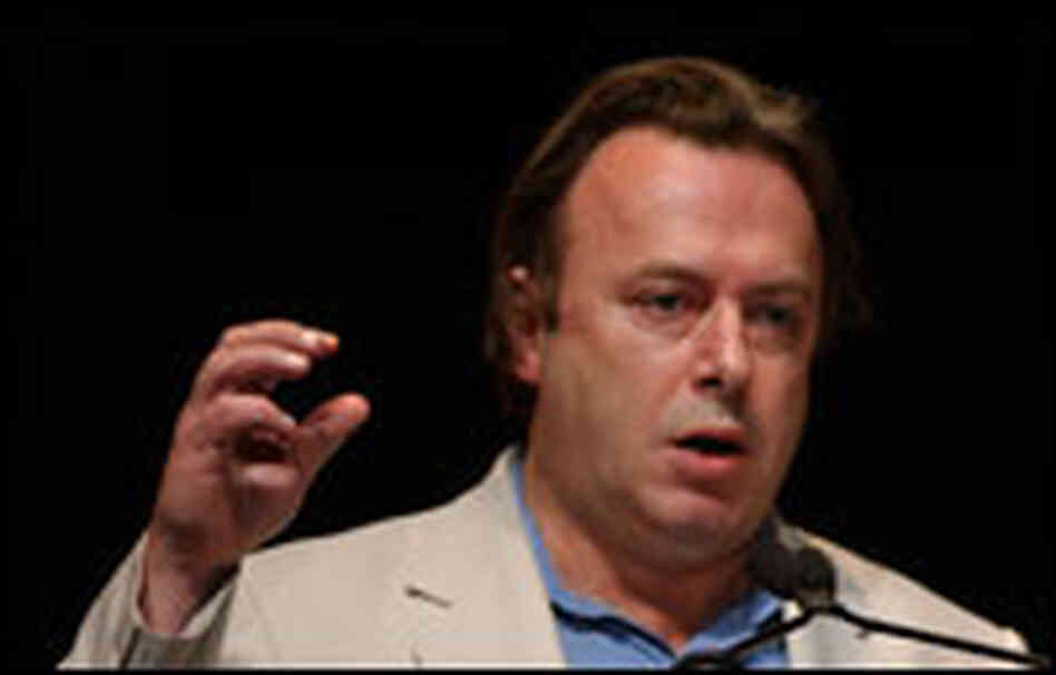 Christopher Hitchens, happily holding forth. Christopher Hitchens, happily holding forth.