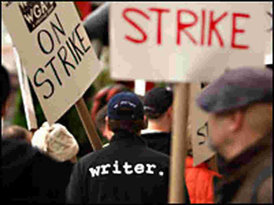 Strike images aren't as fun as new material on TV. Strike images aren't as fun as new material on TV.