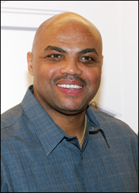 Former NBA player Charles Barkley arrives at the opening of Jay-Z's 40/40 Club in Las Vegas in December.