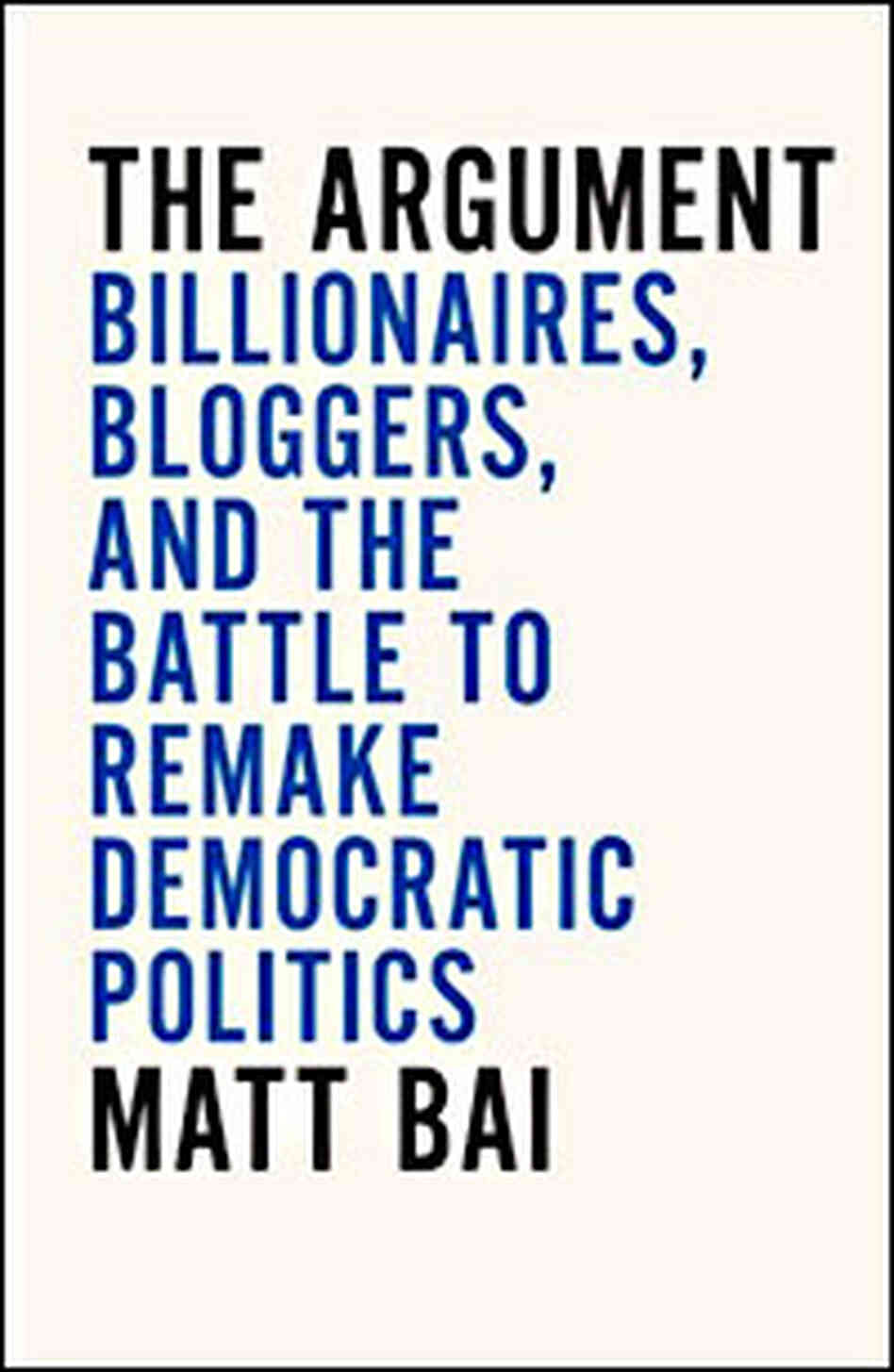 'The Argument' Book Cover 'The Argument' Book Cover