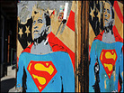 President-elect Barack Obama depicted as Superman President-elect Barack Obama depicted as Superman