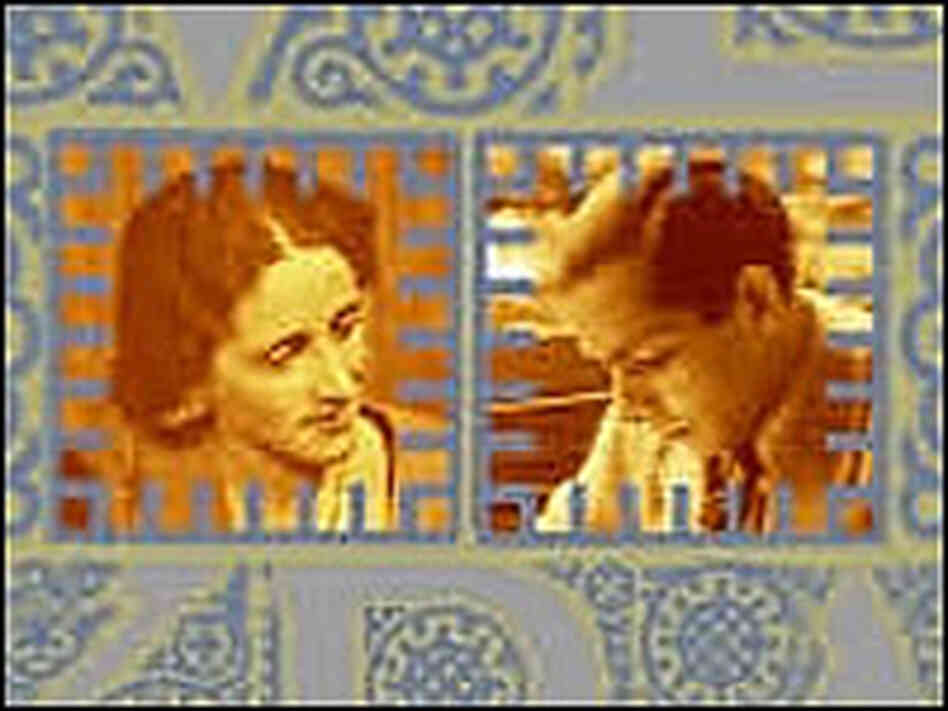 Detail from the cover of 'Two Lives' Detail from the cover of 'Two Lives'