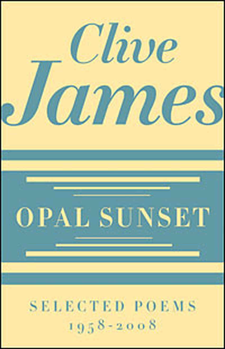 cover of Clive James' 'Opal Sunset' cover of Clive James' 'Opal Sunset'