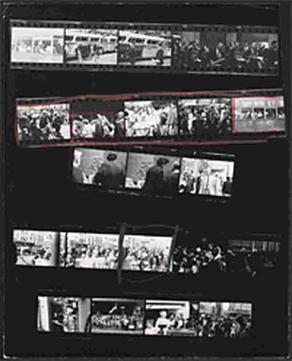 Robert Frank Contact Sheet