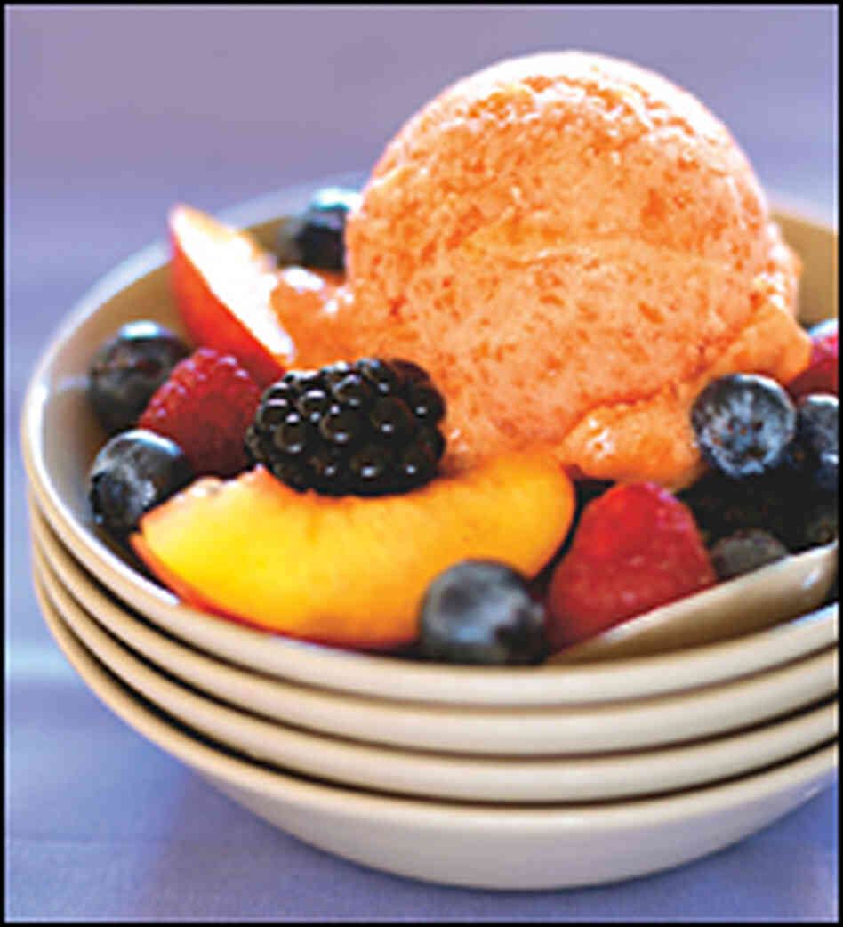 Nectarine Sorbet Nectarine Sorbet