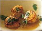 Pan-seared scallops Pan-seared scallops