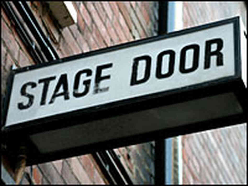 'Stage Door' sign 'Stage Door' sign