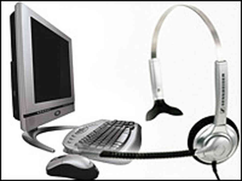 Computer phone graphic Computer phone graphic