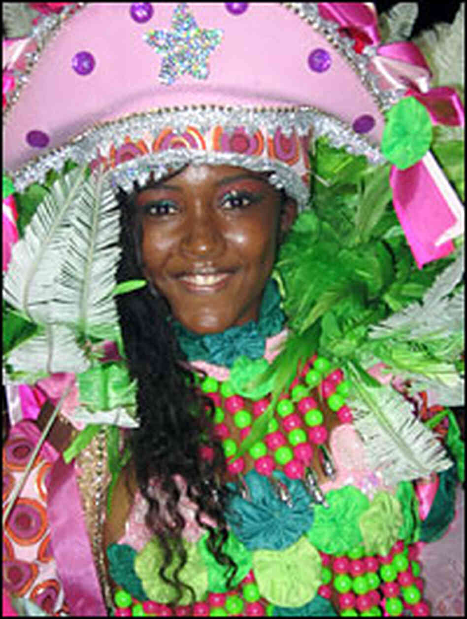 One of the many faces of Carnival. One of the many faces of Carnival.