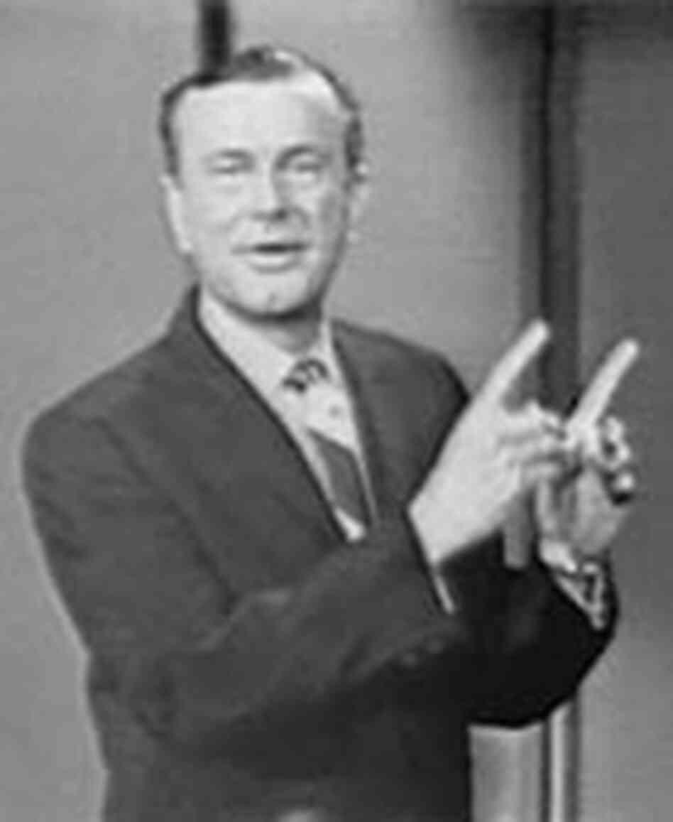 Jack Paar (1918-2004), credited with creating the talk show format, pictured in the early 1960s. Jack Paar (1918-2004), credited with creating the talk show format, pictured in the early 1960s.