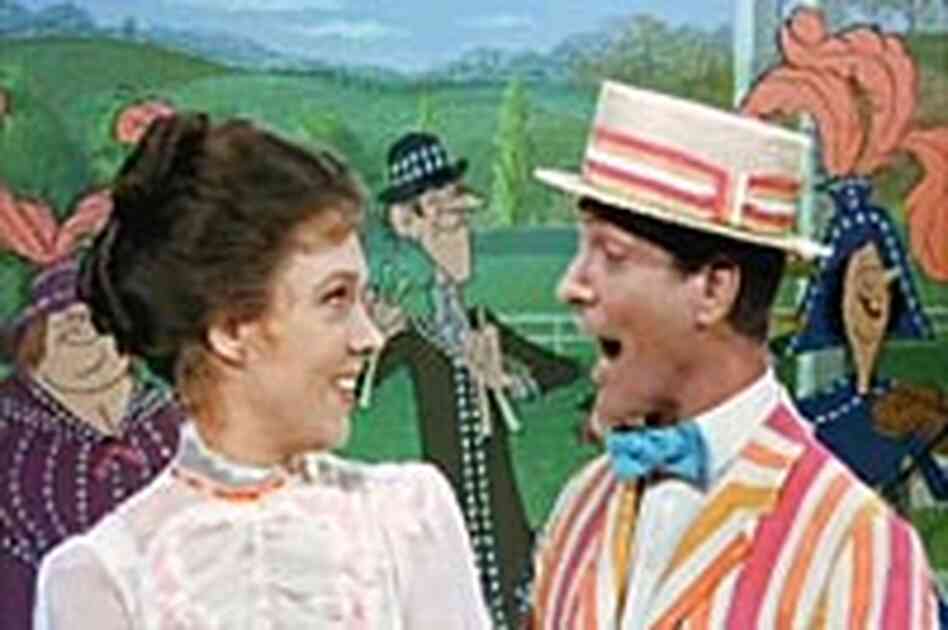 Dick Van Dyke and Julie Andrews perform 'Supercalifragilisticexpialidocious.' Dick Van Dyke and Julie Andrews perform 'Supercalifragilisticexpialidocious.'