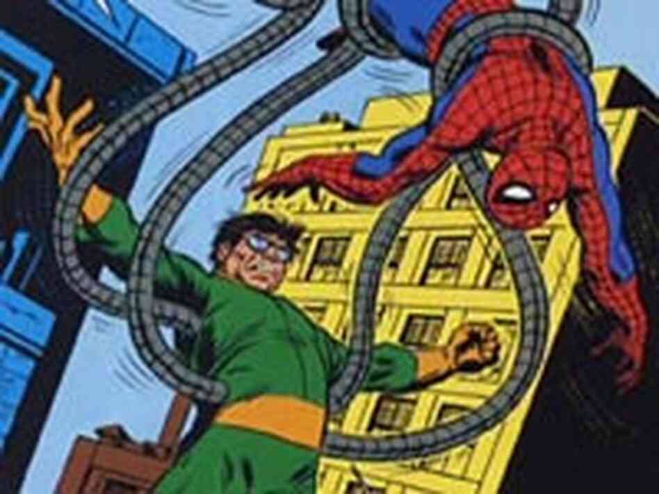 Stan Lee's version of Doc Oc as the character appeared in the Marvel comic series. Stan Lee's version of Doc Oc as the character appeared in the Marvel comic series.