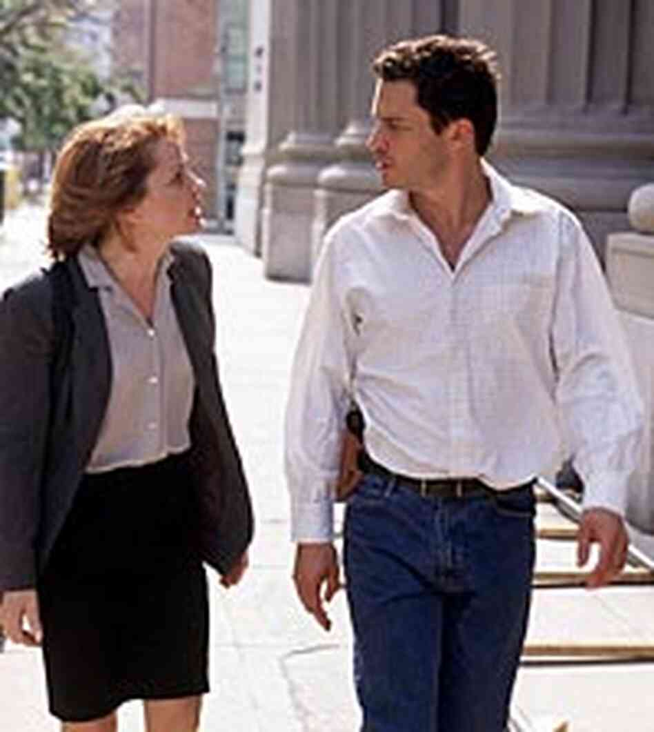 Deirdre Lovejoy and Dominic West in a scene from 'The Wire' Deirdre Lovejoy and Dominic West in a scene from 'The Wire'