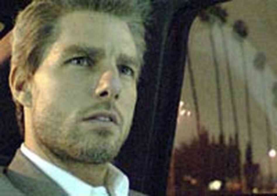 A feral, calculating Tom Cruise as hired hit man Vincent encounters coyotes A feral, calculating Tom Cruise as hired hit man Vincent encounters coyotes