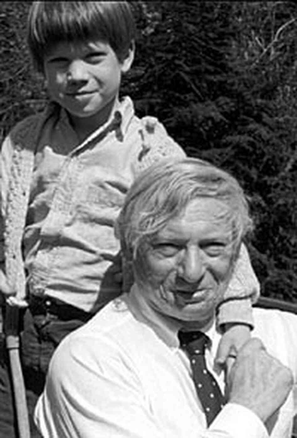 Louis I. Kahn and Nathaniel Kahn circa 1970. Louis I. Kahn and Nathaniel Kahn circa 1970.