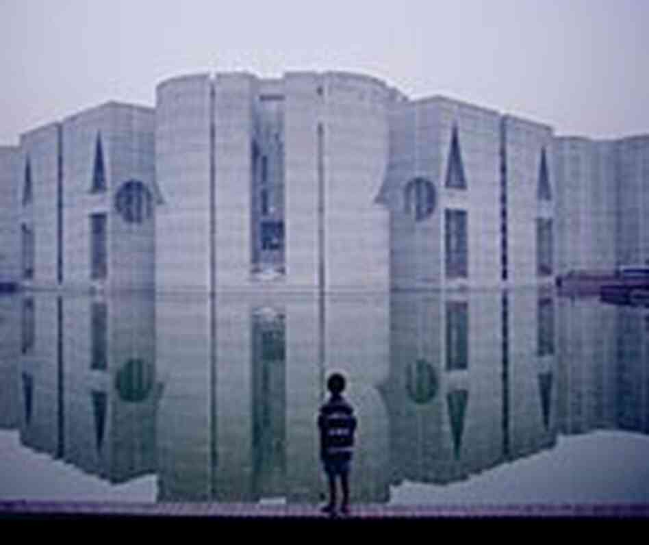 The capital building in Dhaka, Bangladesh.