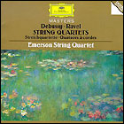 'Debussy/Ravel: Streichquartette' CD cover