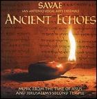 San Antonio Vocal Arts Ensemble: 'Ancient Echoes' CD cover