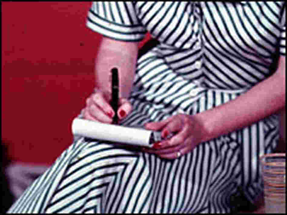 Woman writing letter Woman writing letter