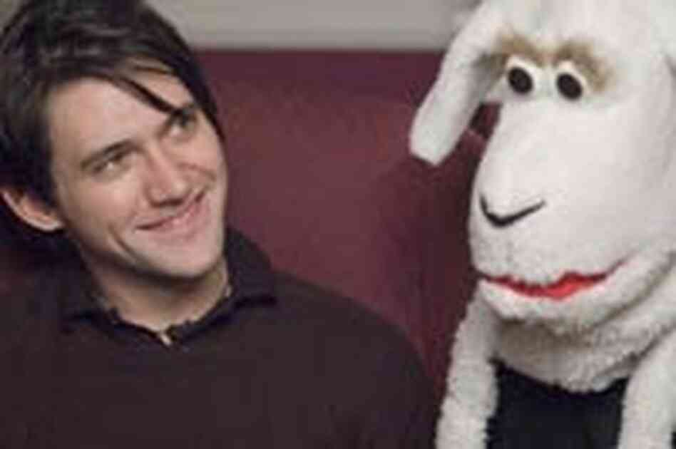 Goat puppet and singer Goat puppet and singer