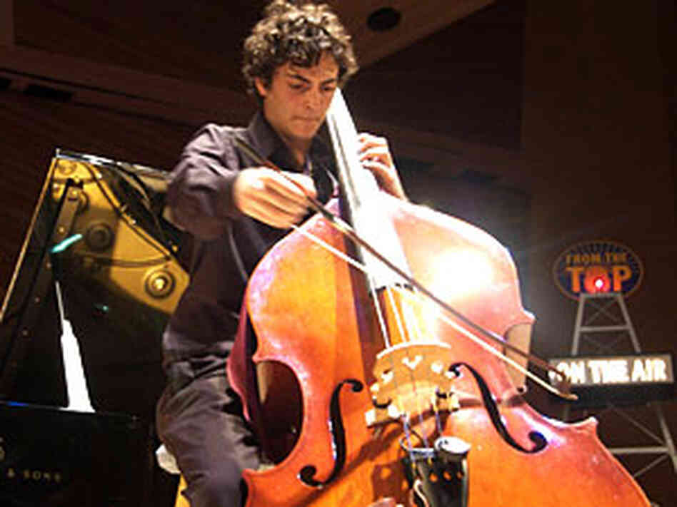 Double bassist Nicholas Schwartz Double bassist Nicholas Schwartz