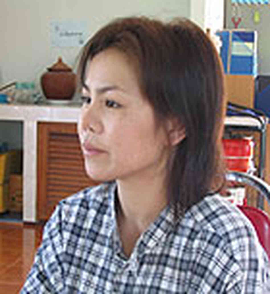 La, a 30-year-old Burmese woman living in the north of Thailand. She became infected with HIV while La, a 30-year-old Burmese woman living in the north of Thailand. She became infected with HIV while