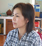 La, a 30-year-old Burmese woman living in the north of Thailand. She became infected with HIV while