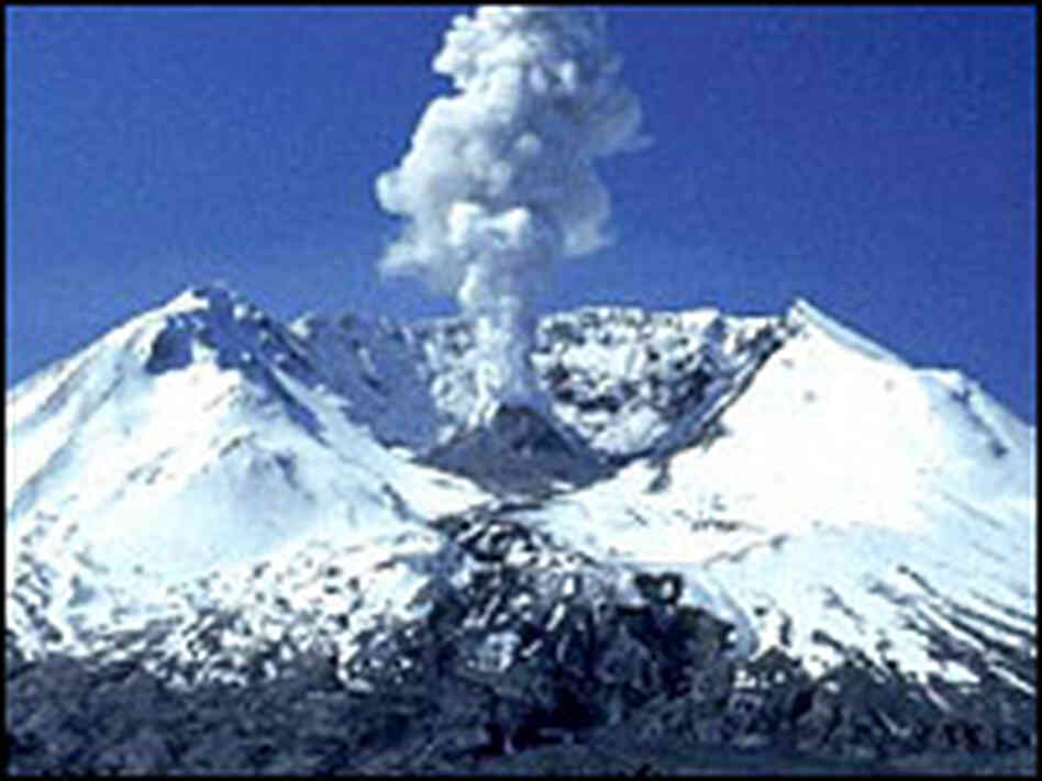 Mount St. Helens had a small eruption in May of 1982. Lyn Topinka, USGS Mount St. Helens had a small eruption in May of 1982. Lyn Topinka, USGS