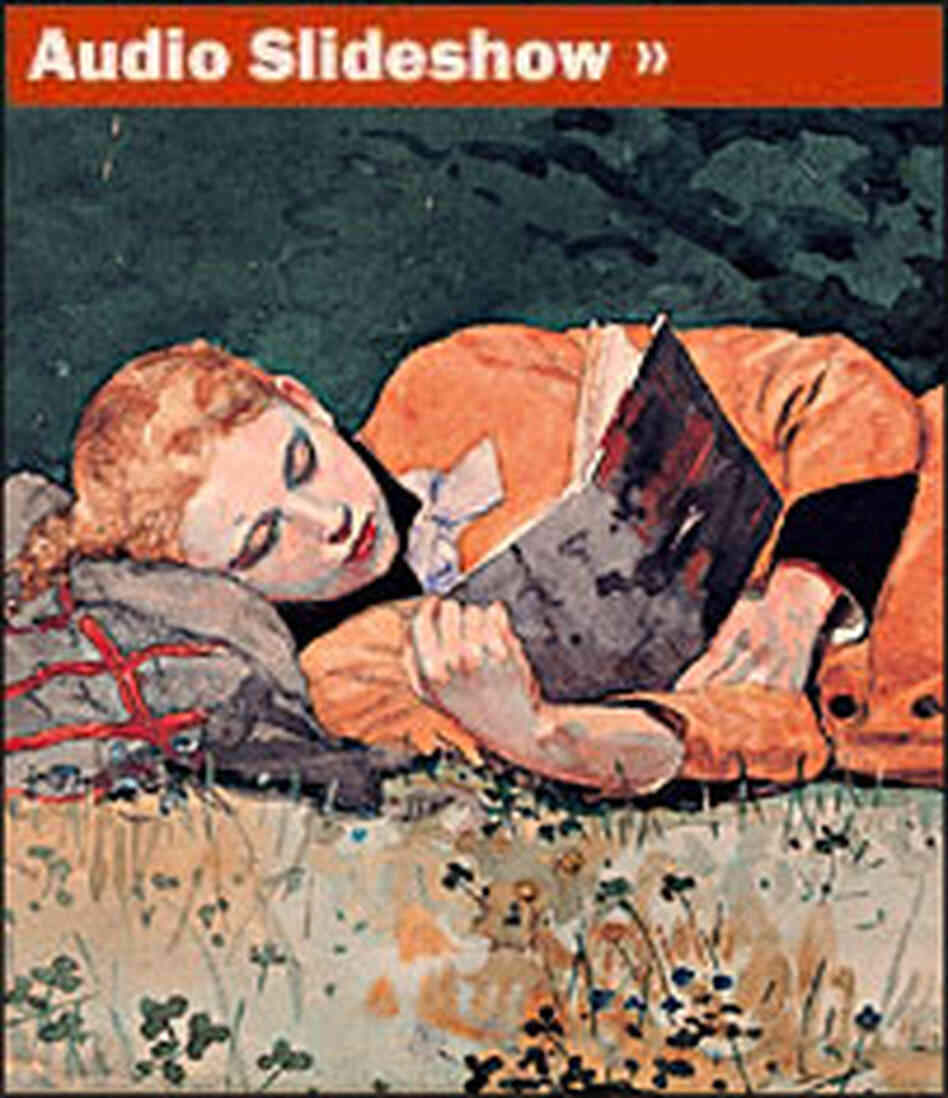 The New Novel, Winslow Homer The New Novel, Winslow Homer