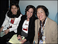 Kroc fellow Diane Geng covering Chinese President Hu Jintao's visit to Seattle alongside NPR's Wendy Kaufmann and KUOW's Deborah Wang.