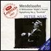 Mendelssohn: Symphony No. 3; Midsummer Night's Dream